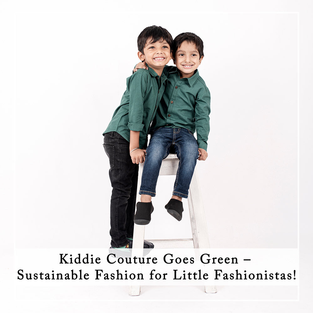 Kiddie Couture Goes Green – Unleashing the Quirky Magic of Sustainable Fashion for Little Fashionistas!