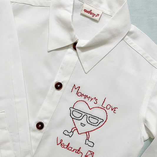 Mommy's Love – Personalized Formal Shirt